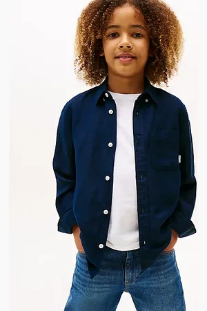 Tommy Hilfiger Regular Fit Linen Blend Shirt