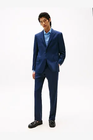 Tommy Hilfiger Textured Flap Pocket Suit