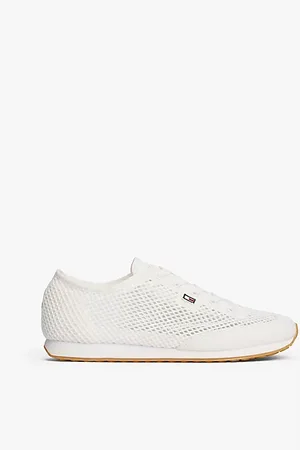 Tommy Hilfiger Enamel Flag Open Mesh Trainers
