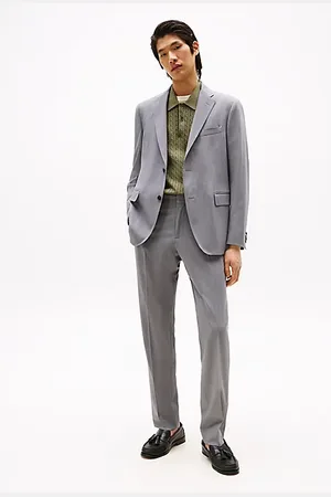 Tommy Hilfiger Twill Suit With Wool