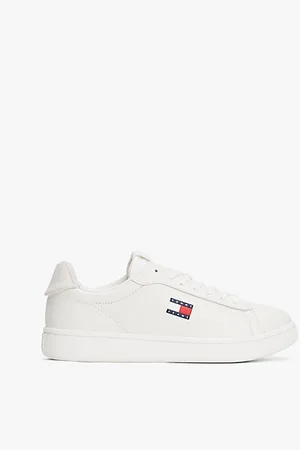 Tommy Hilfiger Leather Archive Court Trainers