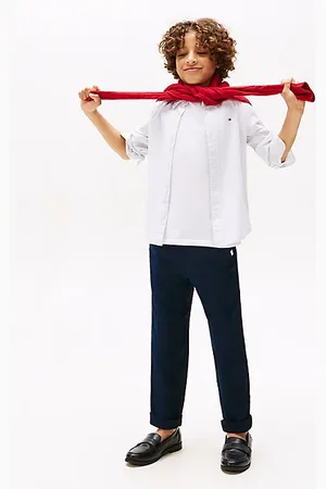 Tommy Hilfiger Linen Blend Drawstring Trousers