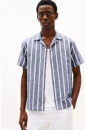 Tommy Hilfiger Regular Fit Stripe Short Sleeve Shirt