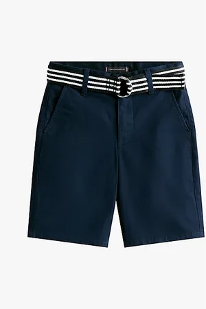 Tommy Hilfiger Belted Woven Shorts