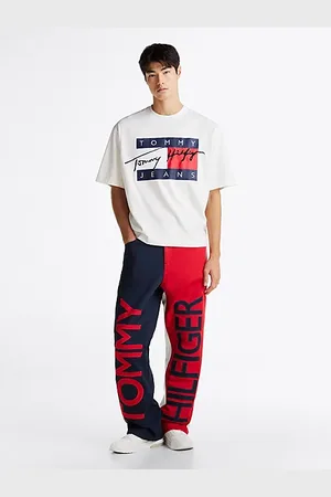 Tommy Hilfiger Logo Colour-Blocked Jeans