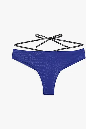 Tommy Hilfiger Metallic Wrap Around Brazilian Bikini Bottoms