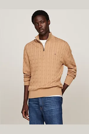Tommy Hilfiger Cable Knit Half-Zip Jumper