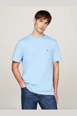 Tommy Hilfiger Flag Embroidery Crew Neck T-Shirt