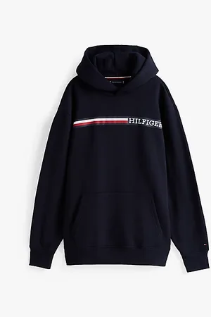 Tommy Hilfiger Plus Hilfiger Monotype Logo Hoody