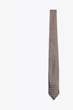 Tommy Hilfiger Pure Silk Grid Tie