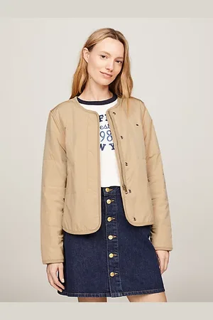 Tommy Hilfiger Jersey Lined Collarless Padded Jacket