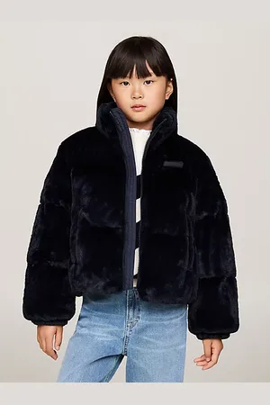 Tommy Hilfiger Faux Fur Relaxed Puffer Jacket
