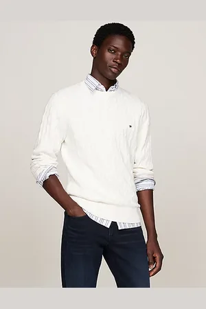 Tommy Hilfiger Cable Knit Crew Neck Jumper