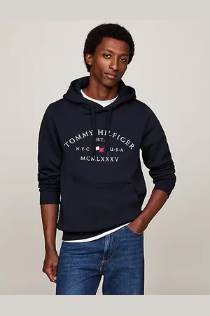 Tommy Hilfiger Arched Logo Drawstring Hoody