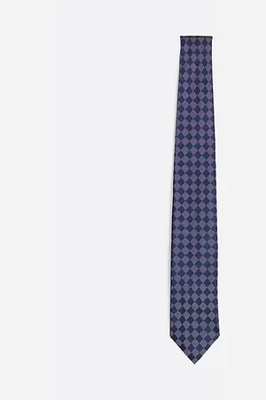 Tommy Hilfiger Pure Silk Grid Tie