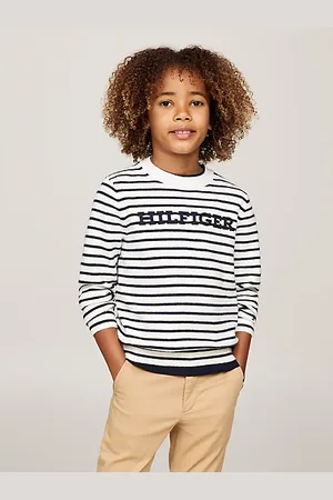 Tommy Hilfiger Hilfiger Monotype Crew Neck Jumper