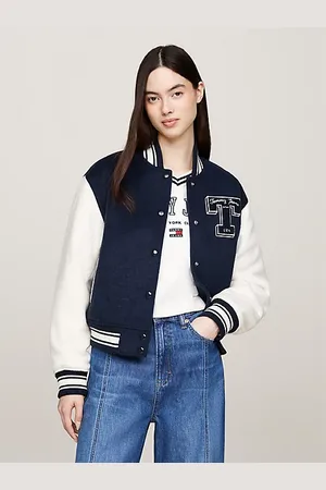 Tommy Hilfiger Tommy Prep Luxe Padded Letterman Jacket