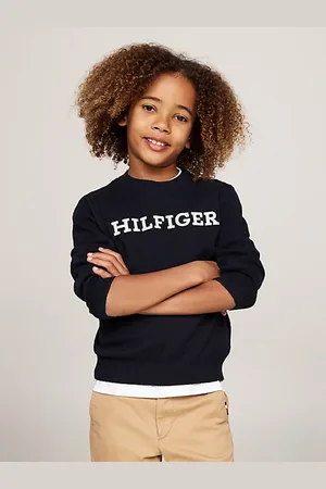 Tommy Hilfiger Hilfiger Monotype Crew Neck Jumper