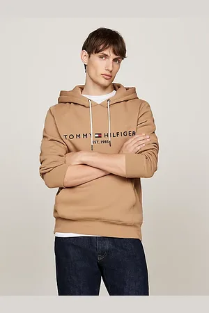 Tommy Hilfiger Logo Embroidery Drawstring Hoody