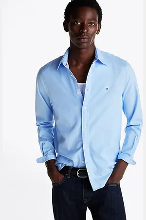 Tommy Hilfiger Flag Embroidery Regular Fit Shirt