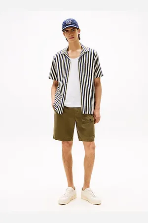Tommy Hilfiger Washed Twill Relaxed Cargo Shorts