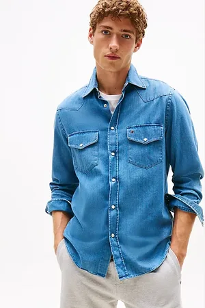 Tommy Hilfiger Regular Fit Lightweight Western Denim Shirt