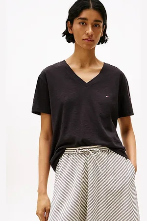 Tommy Hilfiger Textured V-Neck T-Shirt