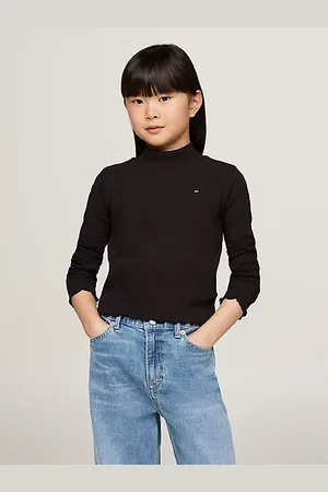 Tommy Hilfiger Mock Turtleneck Stripe Extra Slim Top