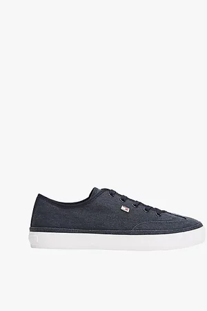 Tommy Hilfiger Enamel Flag Canvas Trainers