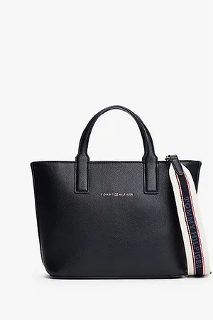 Tommy Hilfiger Logo Webbing Strap Tote Bag