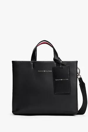 Tommy Hilfiger Logo Luggage Tag Crossbody Shopper