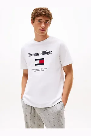 Tommy Hilfiger Hilfiger Flag Logo Jersey T-Shirt
