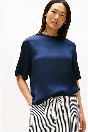 Tommy Hilfiger Relaxed Fit Sateen T-Shirt
