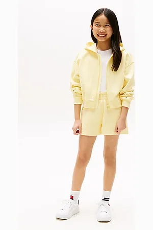 Tommy Hilfiger Ruffle Waist Sweat Shorts