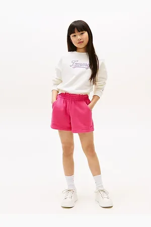 Tommy Hilfiger Ruffle Waist Sweat Shorts