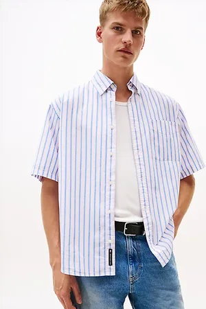 Tommy Hilfiger Relaxed Fit Short Sleeve Poplin Shirt