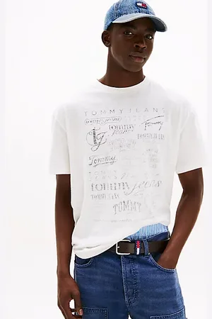 Tommy Hilfiger Multi-Logo Back Graphic Relaxed T-Shirt