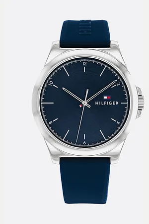 Tommy Hilfiger Silicone Strap Stainless Steel Watch
