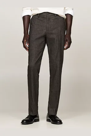 Tommy Hilfiger Smart Casual Brushed Marl Straight Trousers