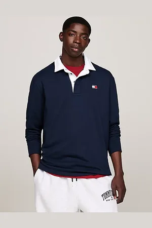 Tommy Hilfiger Badge Oversized Rugby Shirt