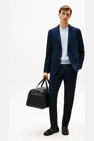 Tommy Hilfiger Twill Suit With Wool