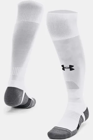 Under Armour Magnetico Unisex Over-The-Calf Socks / Pitch Gray / Black L