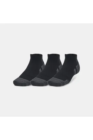 Under Armour Performance Tech™ Unisex 3-Pack Low Cut Socks / / Jet Gray L