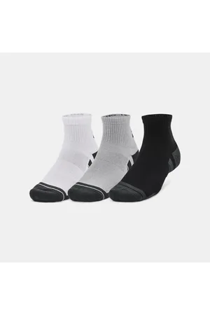 Under Armour Performance Tech Unisex 3-Pack Qrter Socks Mod / White / Jet L