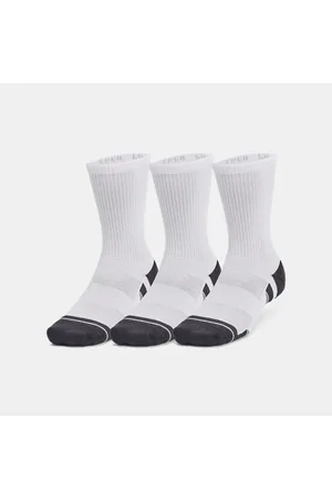 Under Armour Performance Tech™ Unisex 3-Pack Crew Socks / / Jet Gray L