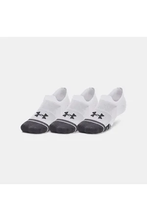 Under Armour Performance Tech Ultra Low Unisex 3-Pack Tab Socks / / Jet Gray L