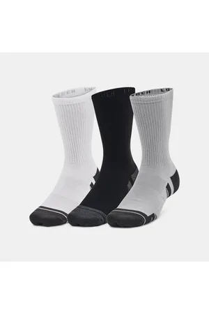 Under Armour Performance Tech™ Unisex 3-Pack Crew Socks Mod / White / Jet L