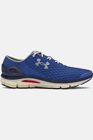 Under Armour SpeedForm® Gemini Unisex Running Shoes Tech / Midnight Navy / Metallic Silver 36.5