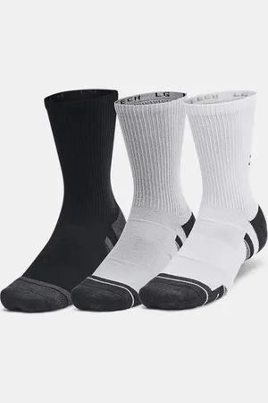 Under Armour Performance Tech™ Unisex 6-Pack Crew Socks Mod / Mod / Jet L