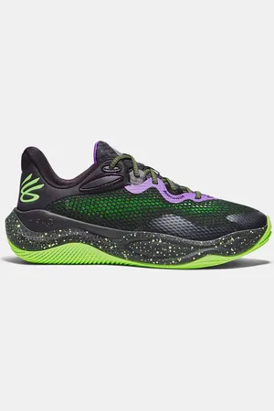 Under Armour Curry Splash 24 Unisex Basketball Shoes / Lavish / Hyper Green 44.5